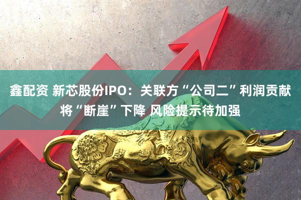 鑫配资 新芯股份IPO：关联方“公司二”利润贡献将“断崖”下降 风险提示待加强